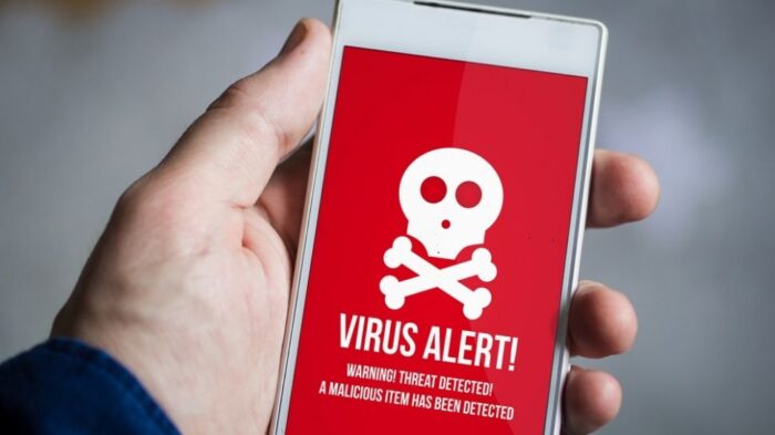 virus di handphone