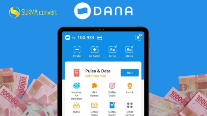 tukar dan convert pulsa jadi dana