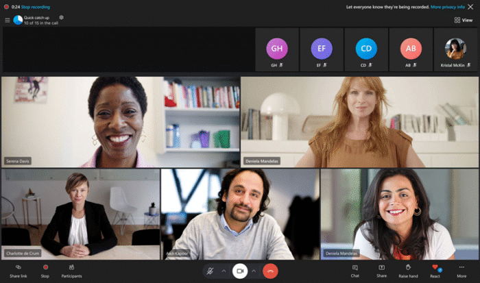 skype video conference