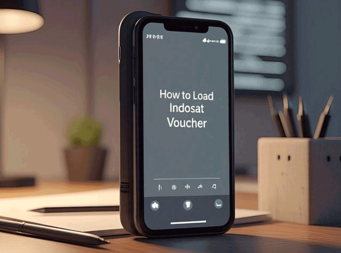 cara mengisi voucher indosat