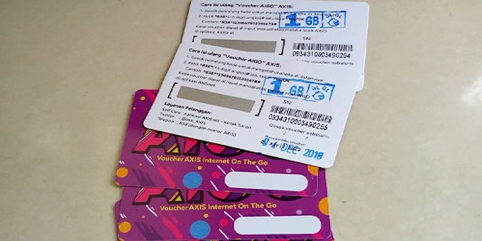 cara mengisi voucher axis