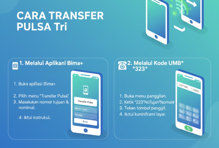 cara transfer three
