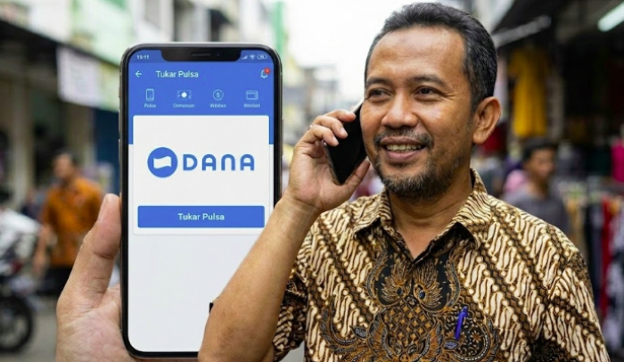 cara convert dan tukar pulsa jadi dana