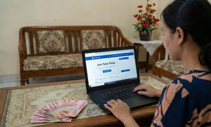 cara tukar pulsa jadi uang