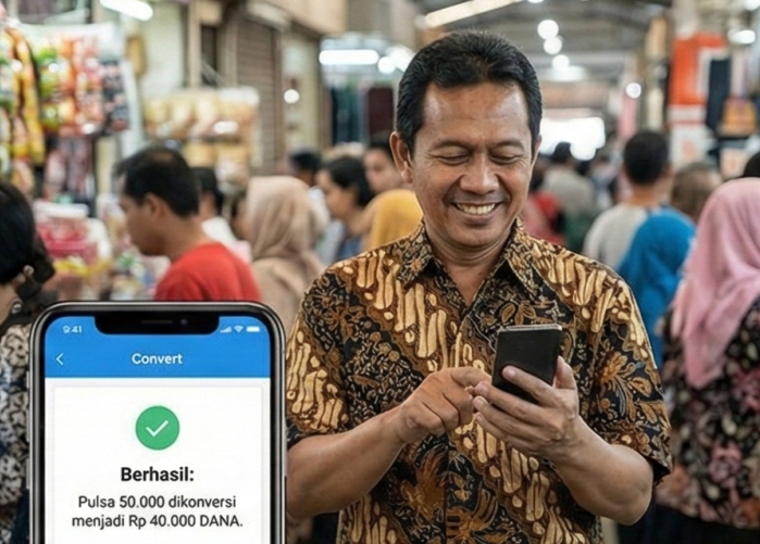 Convert Pulsa Ke Dana Minimal 20 Ribu